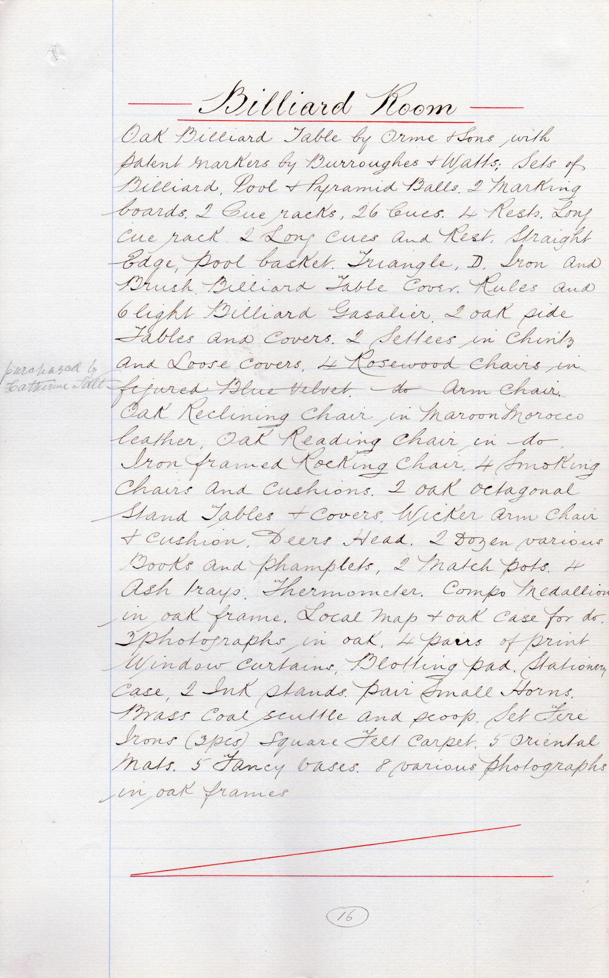 Inventory of Milner Field: Page 16