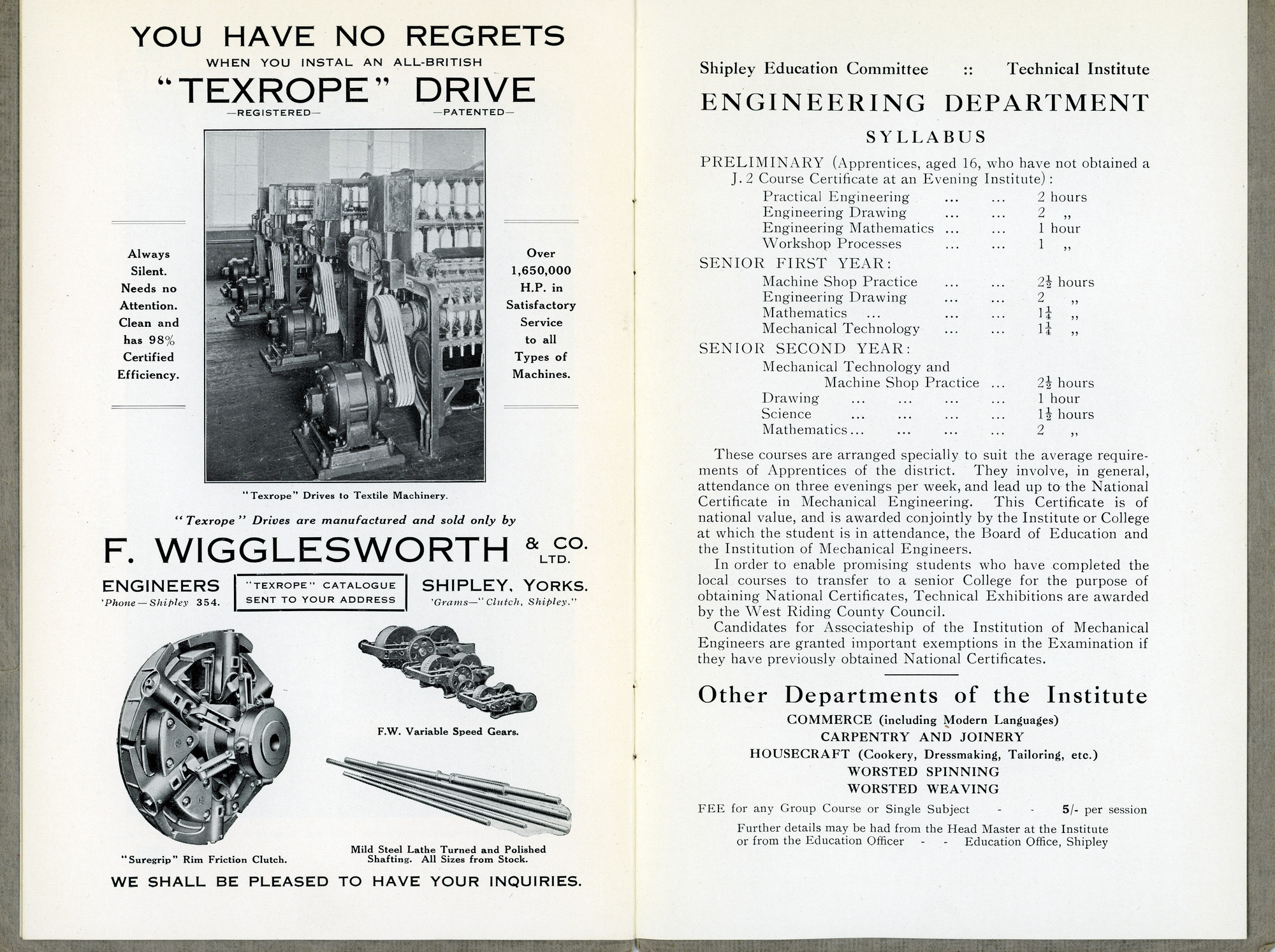 Opening of the new Engineering Department