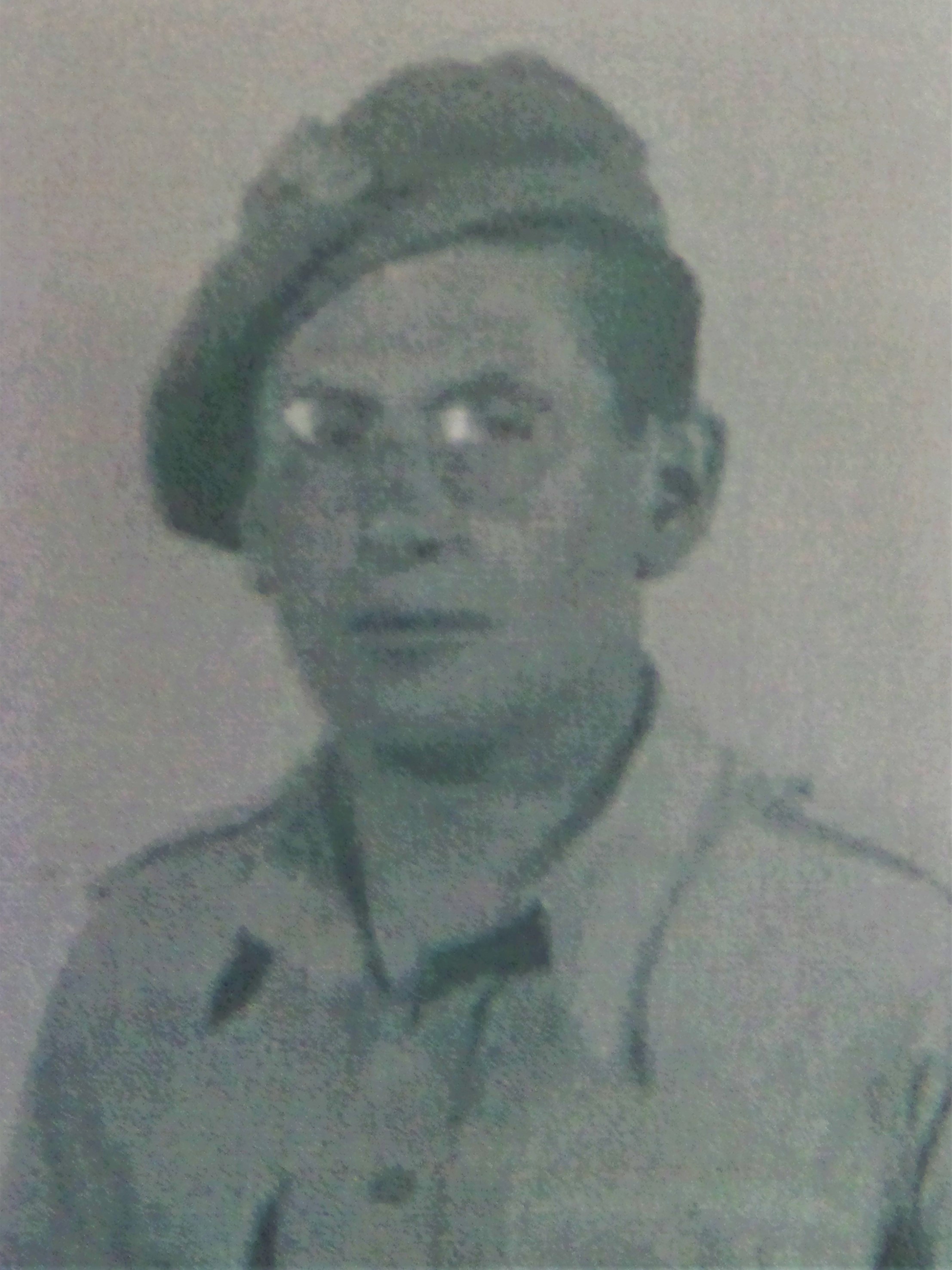 Remarkable Journeys to Work in Salts Mill: 1947-8: Feliks Czenkusz in military uniform, Bolgna, Italy 1945