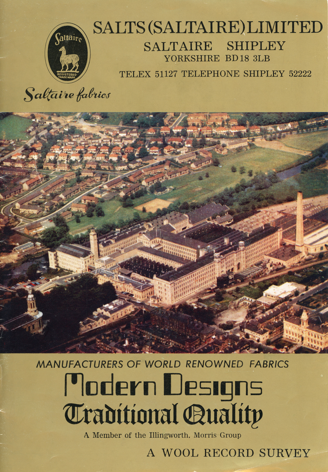 Salts (Saltaire) Ltd - A Wool Record Survey