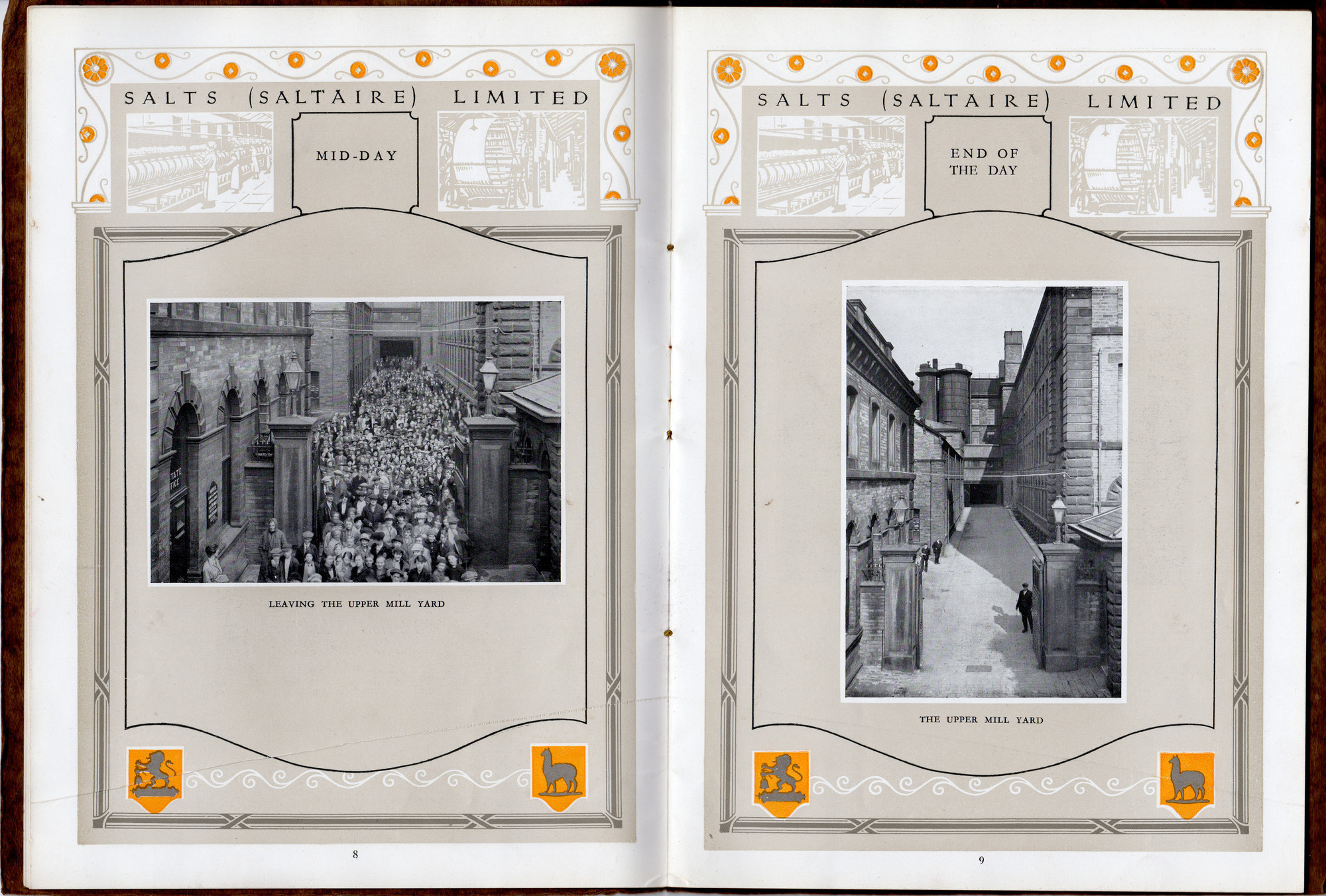 Salts (Saltaire) Ltd Brochure: Pages 8-9