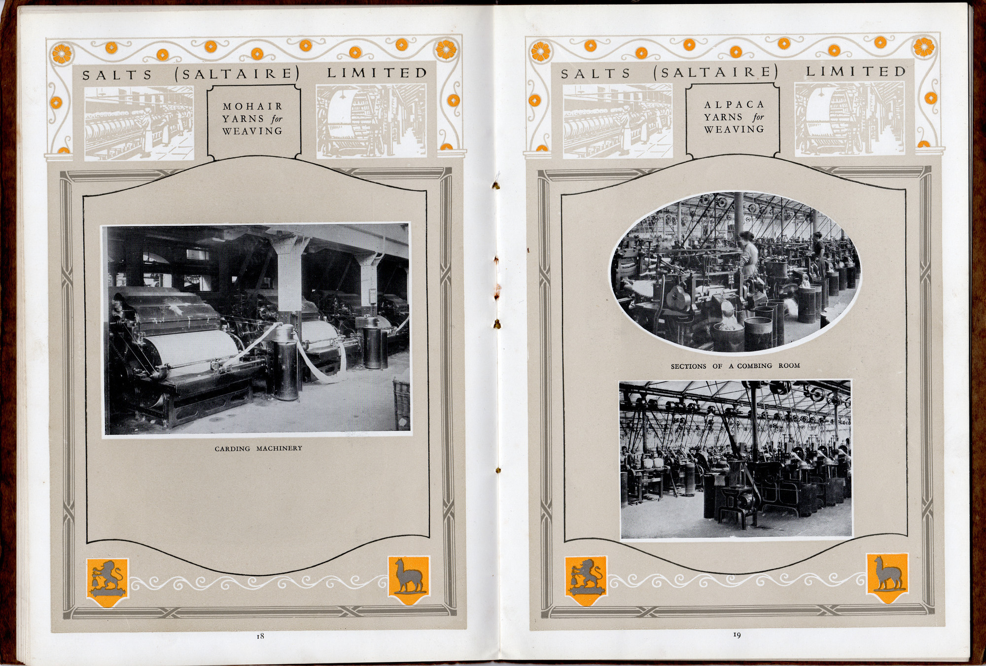 Salts (Saltaire) Ltd Brochure: Pages 18-19