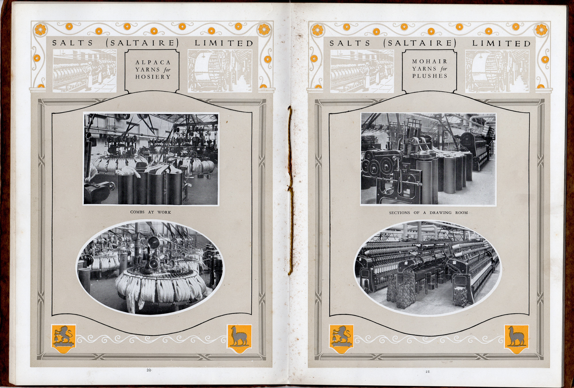 Salts (Saltaire) Ltd Brochure: Pages 20-21