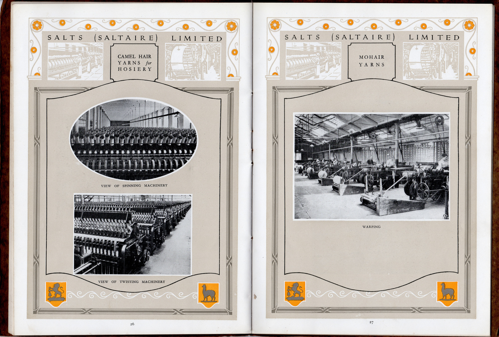 Salts (Saltaire) Ltd Brochure: Pages 26-27