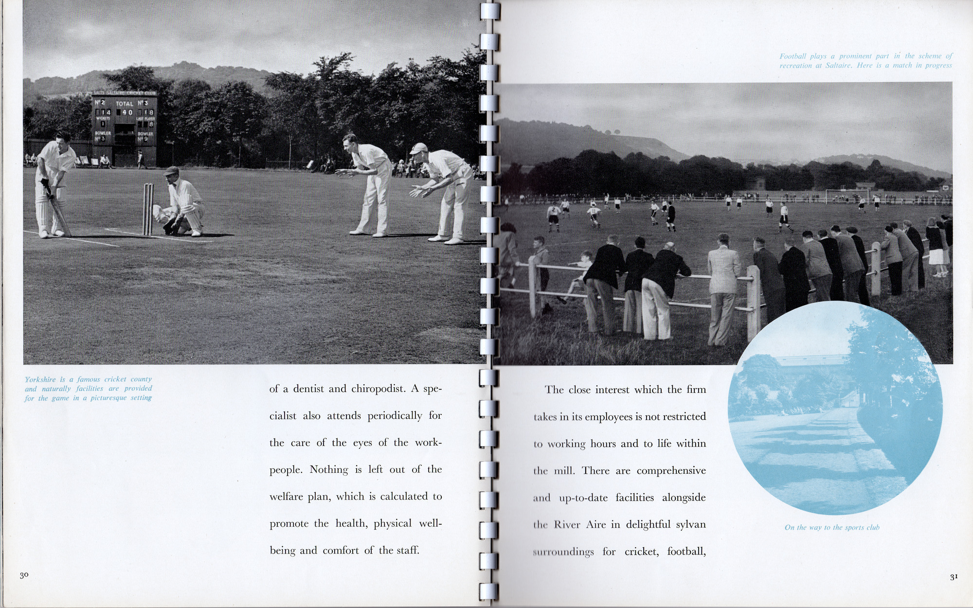 Salts (Saltaire) Ltd marketing booklet: Pages 30-31