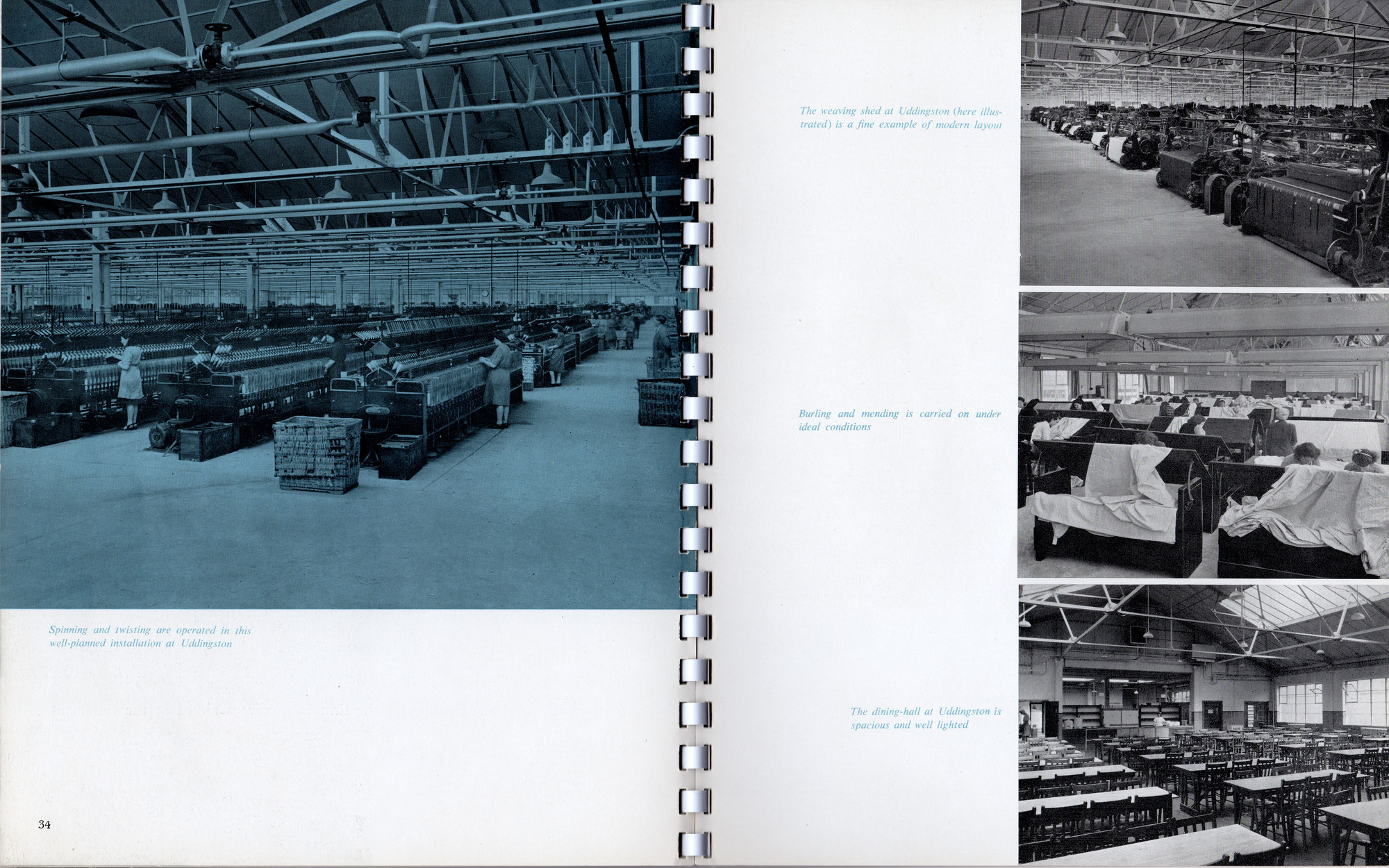 Salts (Saltaire) Ltd marketing booklet: Pages 34-35