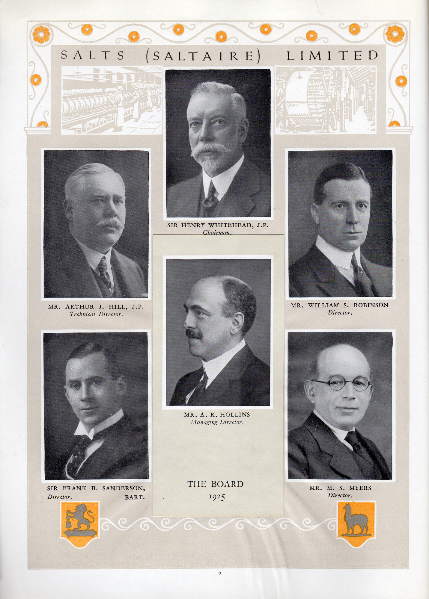 Salts (Saltaire) Ltd publicity booklet: Page 2