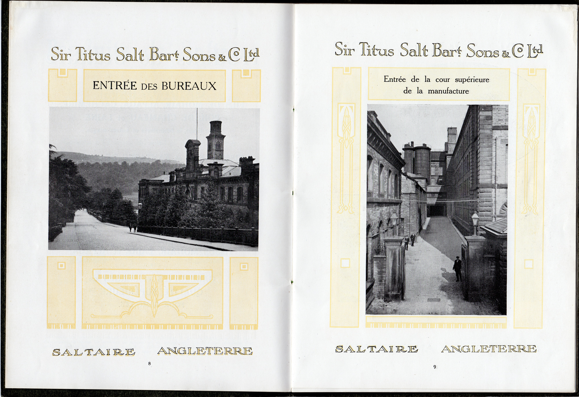Sir Titus Salt Bart. Sons and Co Limited