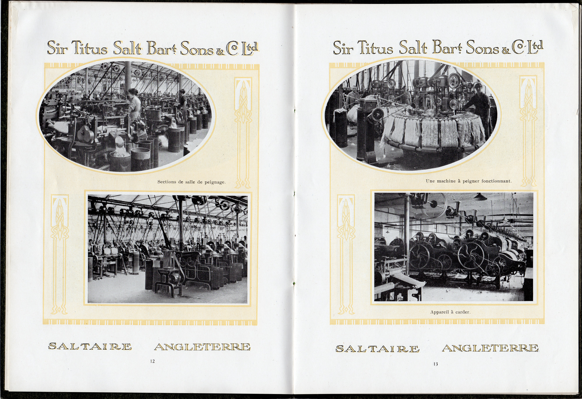 Sir Titus Salt Bart. Sons and Co Limited: Pages 12 to 13