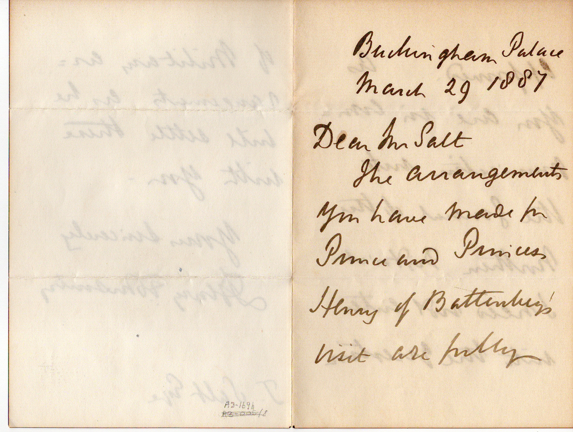 Salt Family: Royal Visits: Page 1