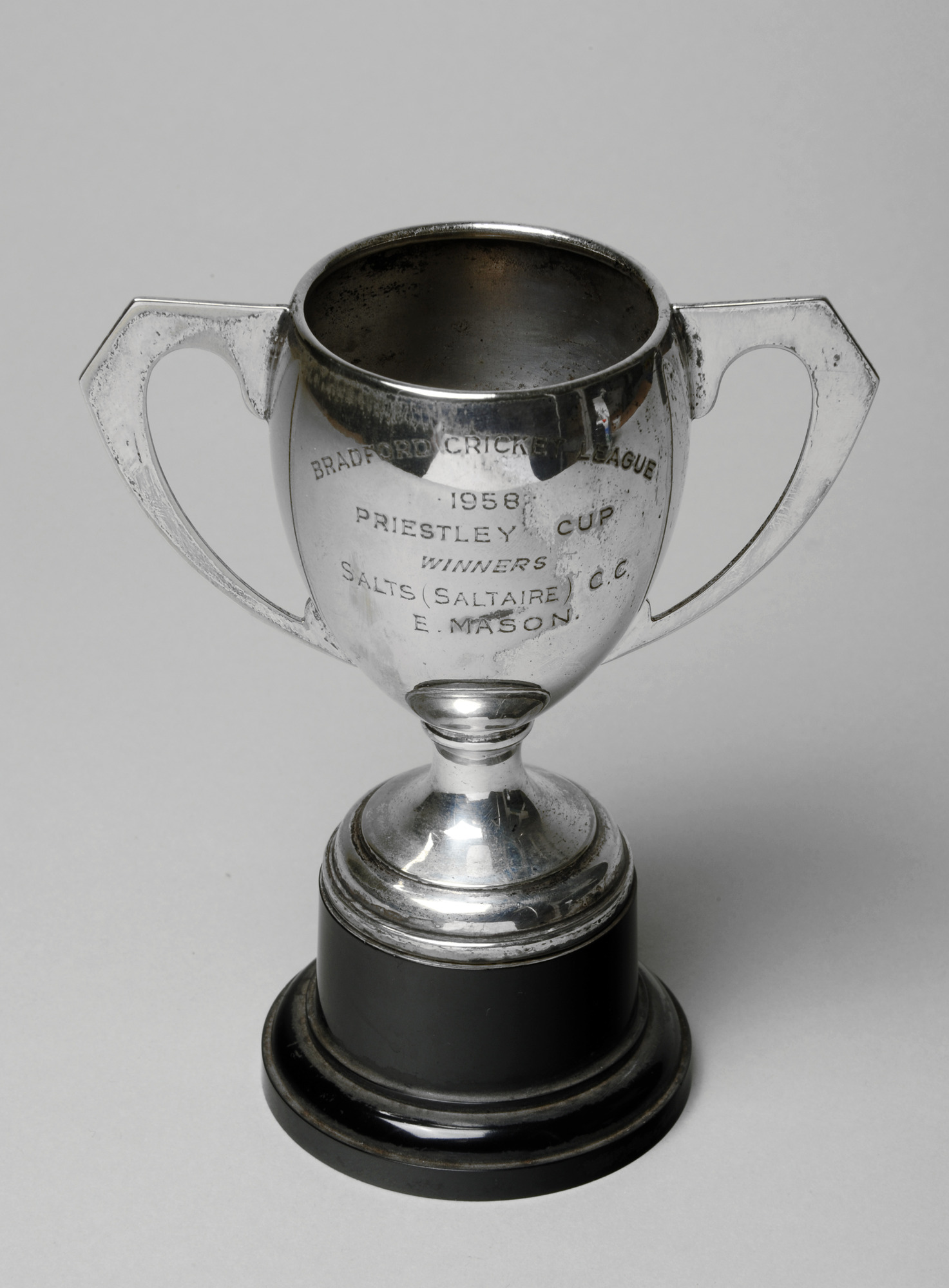 Bradford Cricket League 'Priestley Cup 1958'