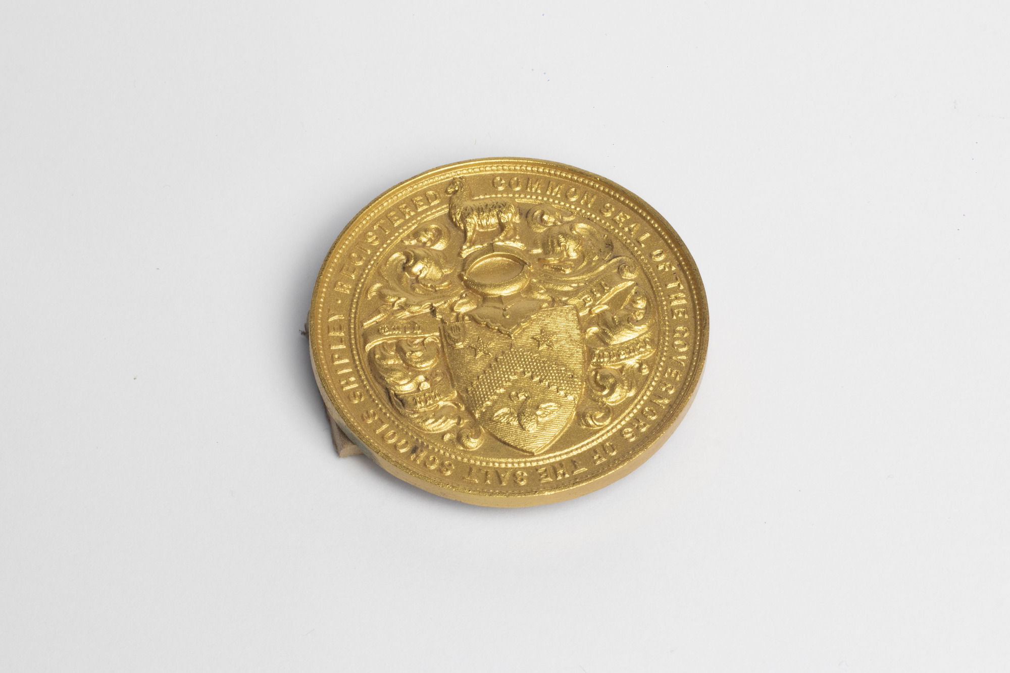 Exhibition medals: rear view of medal 1