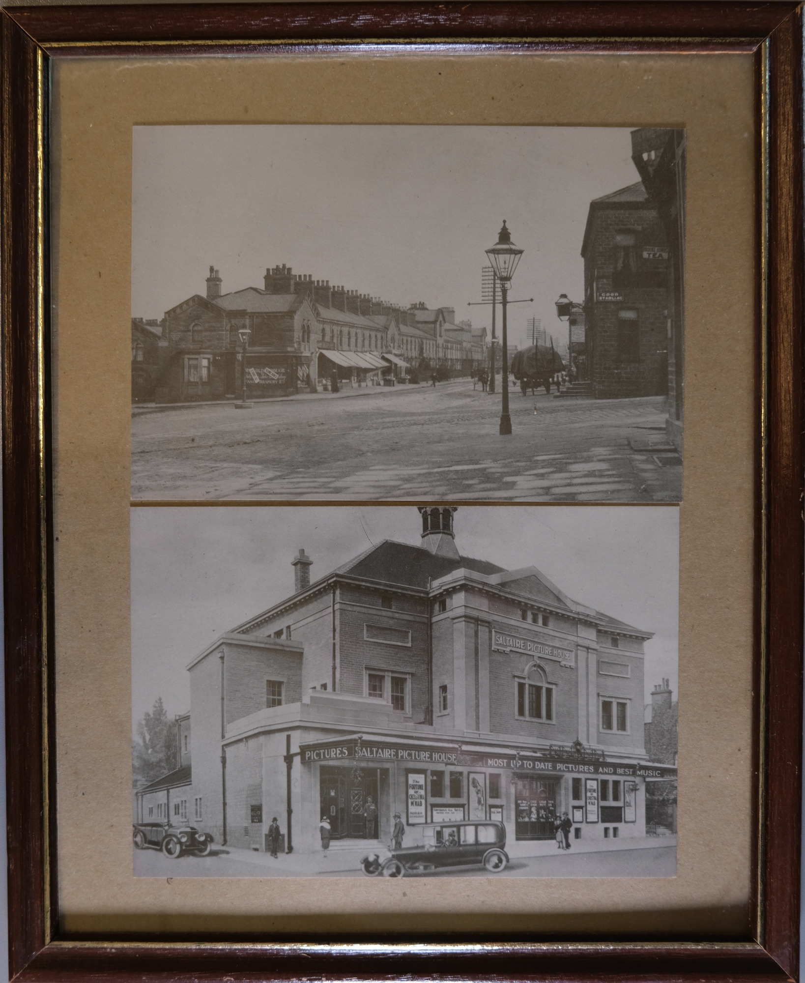 Gordon Terrace, Saltaire and the Saltaire Picture House