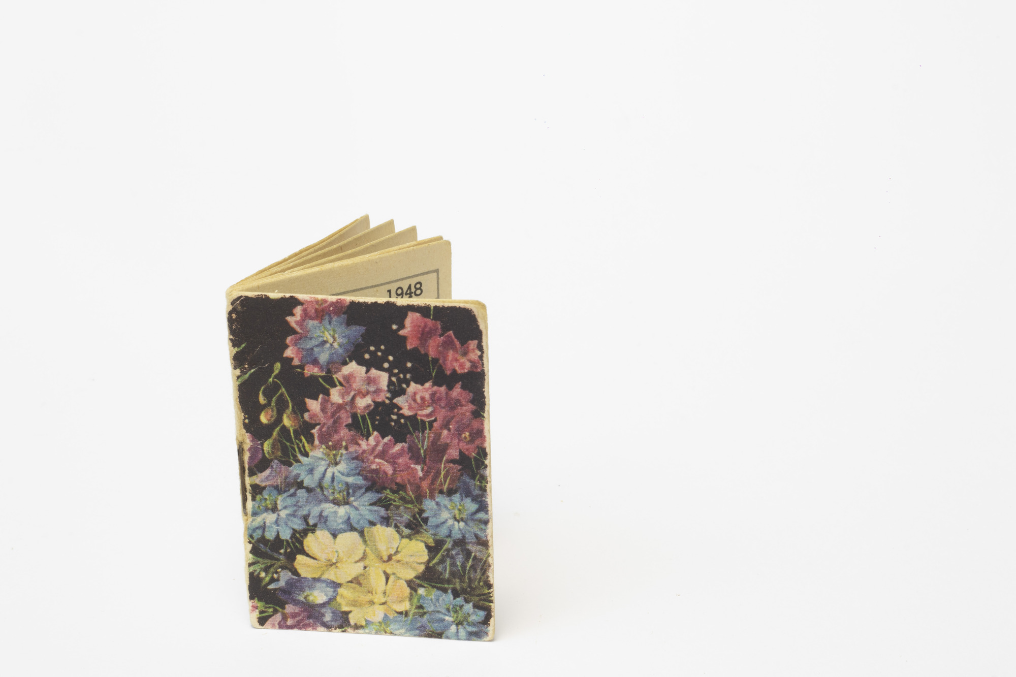 Pocket calendar: front page view of calendar