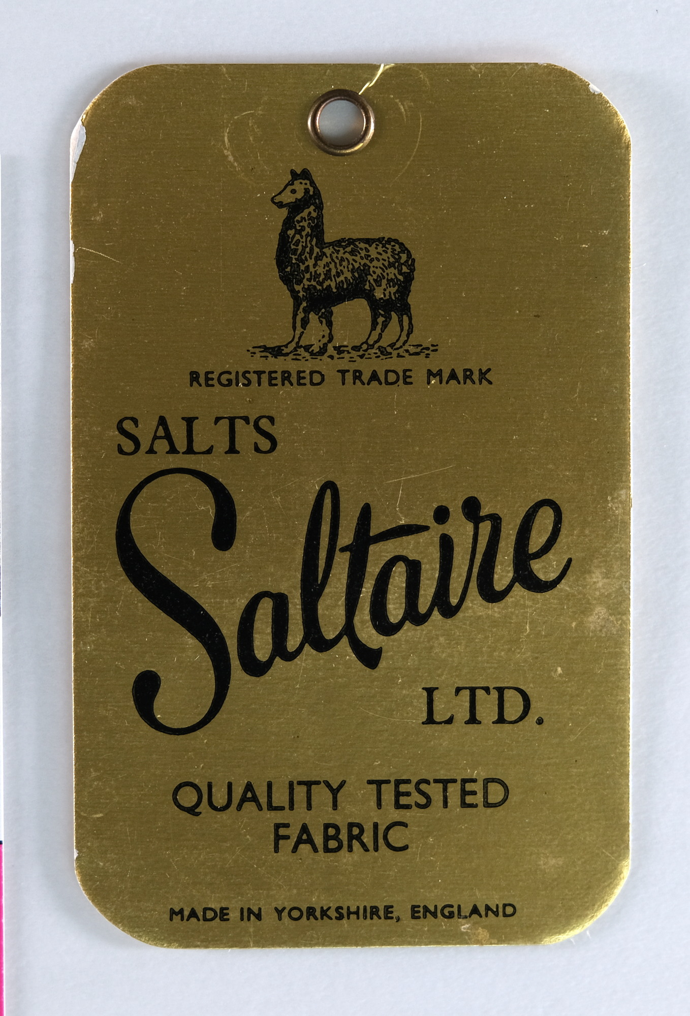 Salts Saltaire label