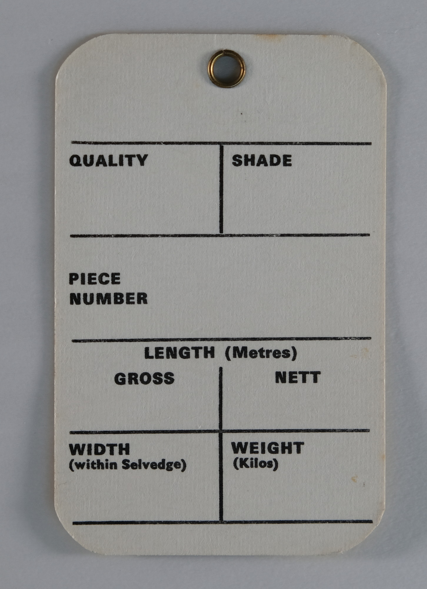 Salts Saltaire label: Back