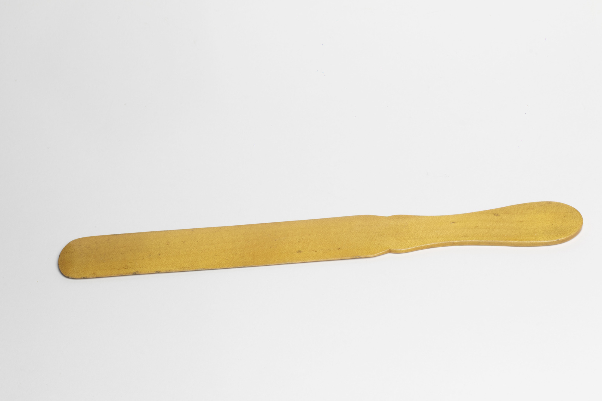 Souvenir letter opener: back view