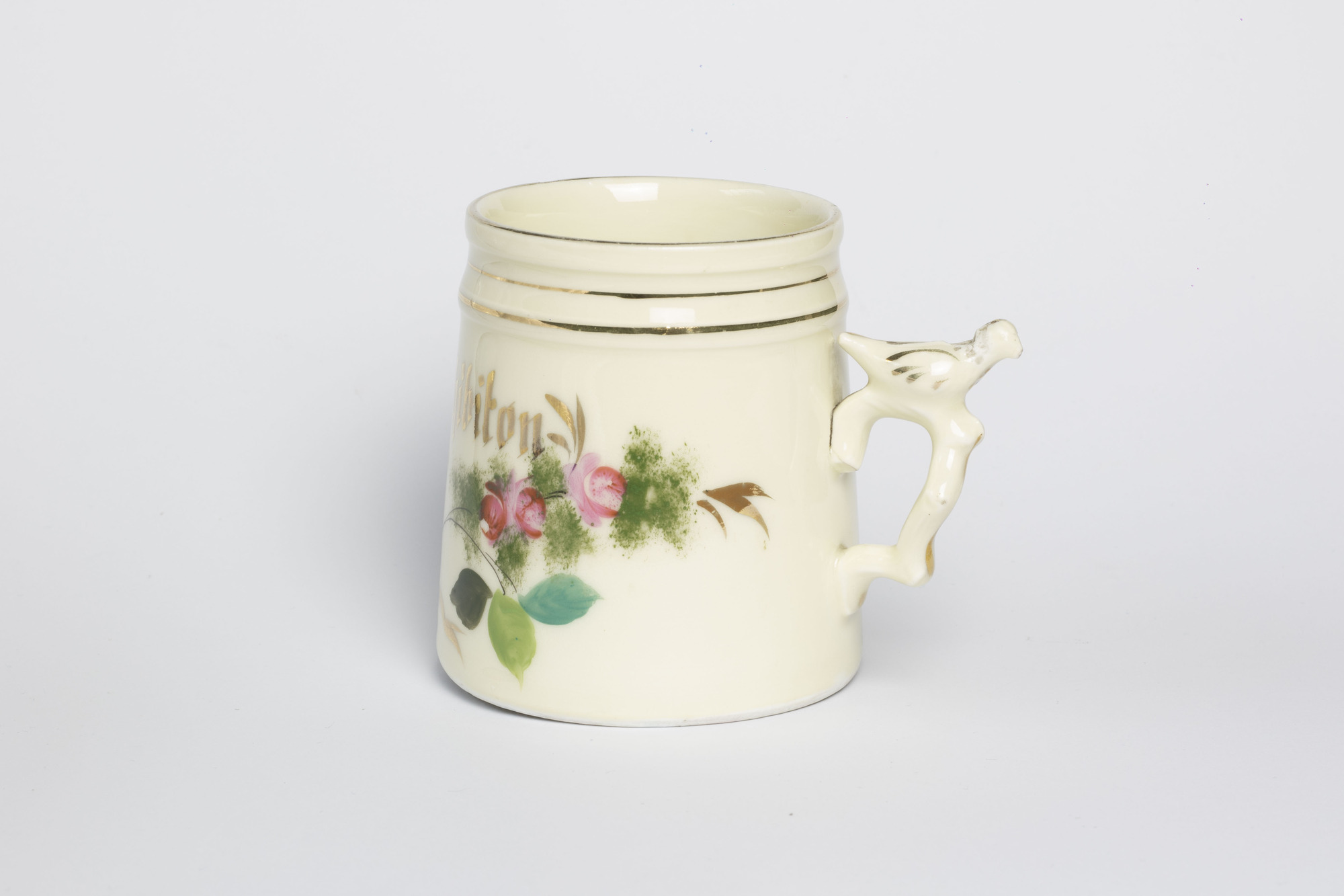 Souvenir Tankard: side view