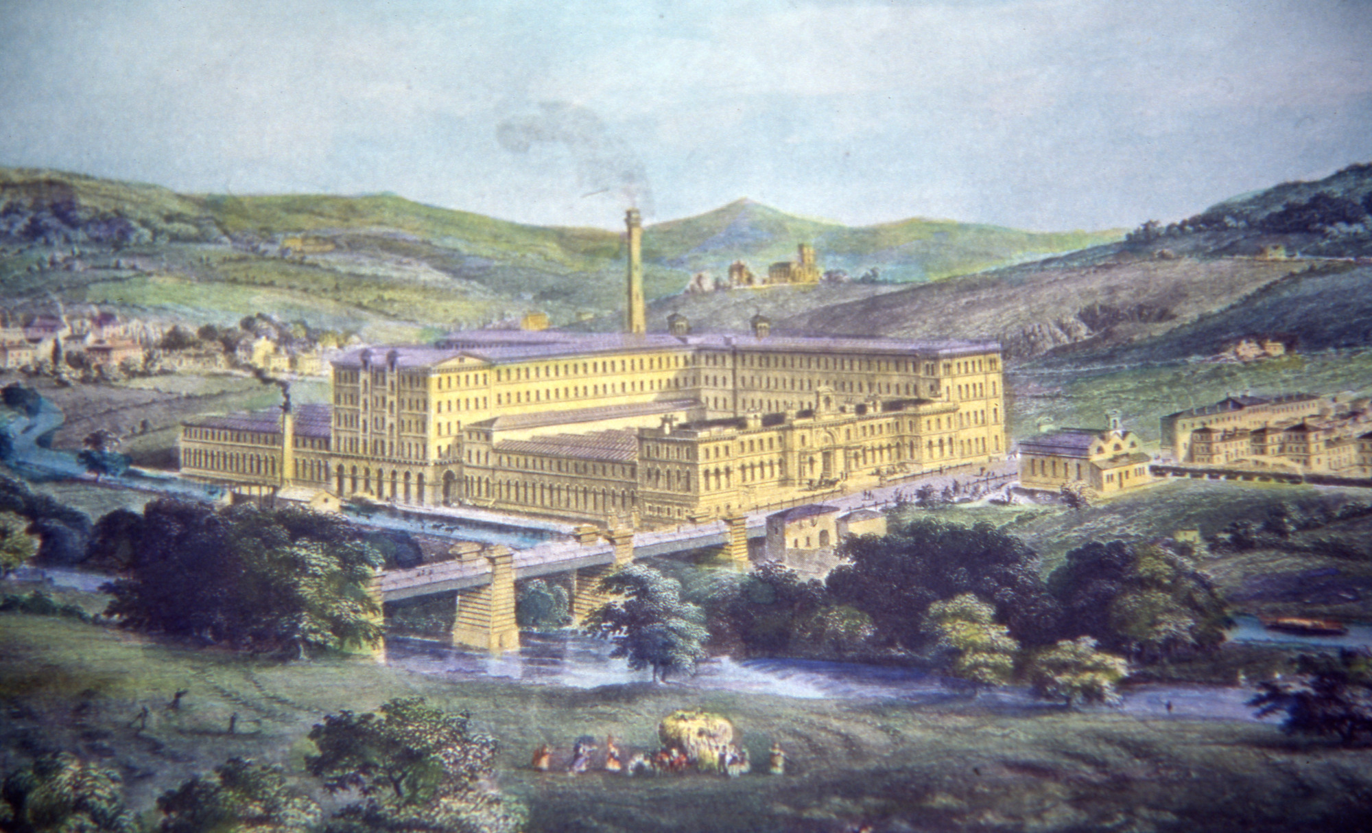 Salts Mill, Saltaire, West Yorkshire, United Kingdom