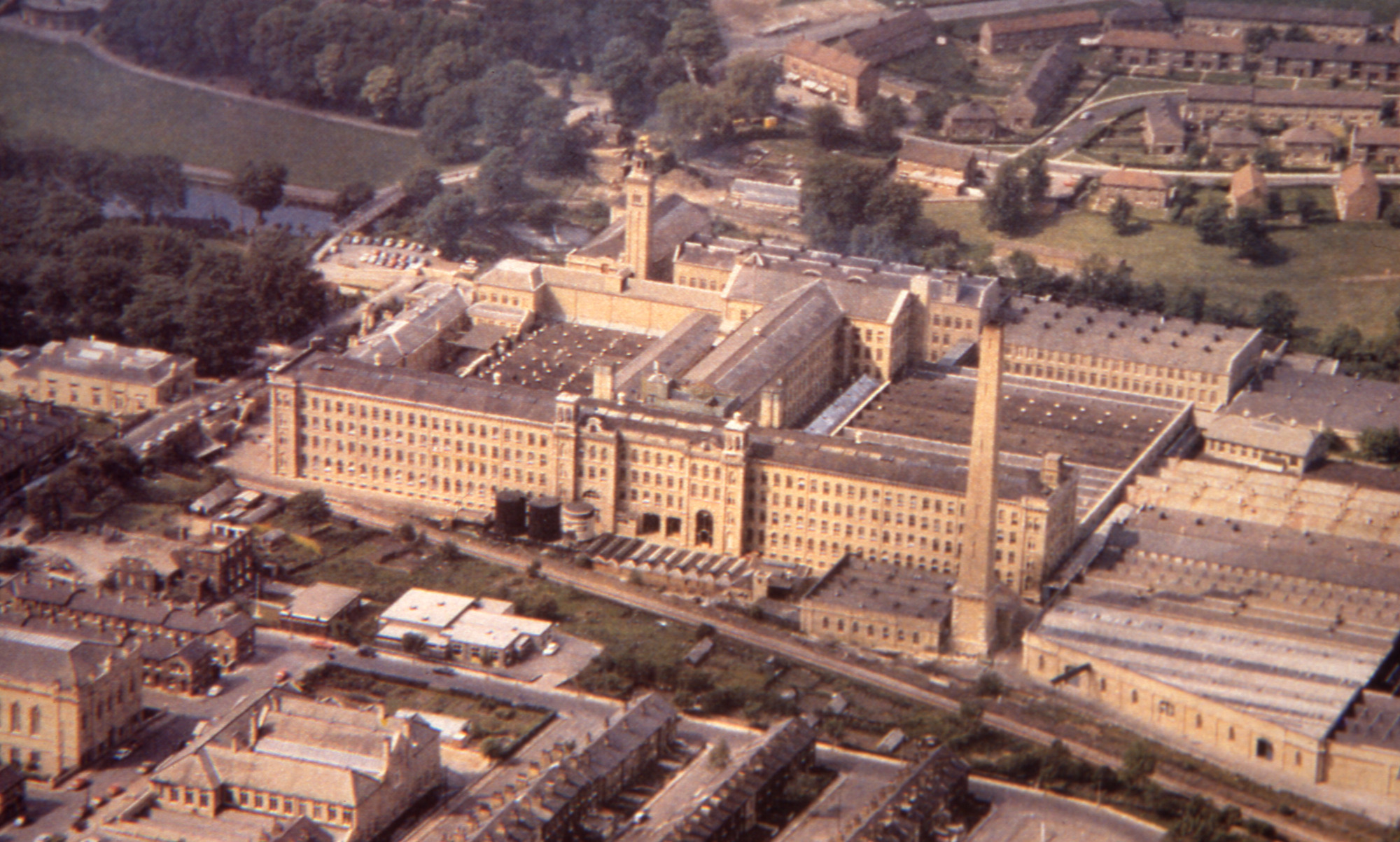 Aerial view of Saltaire (1)