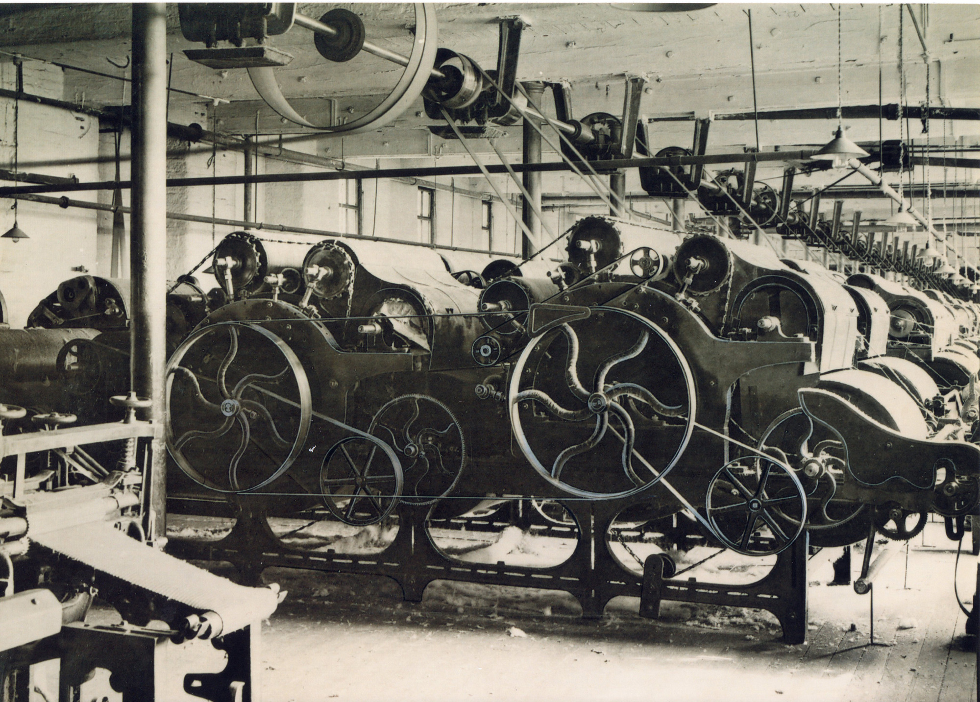 Carding 3 Doffing End