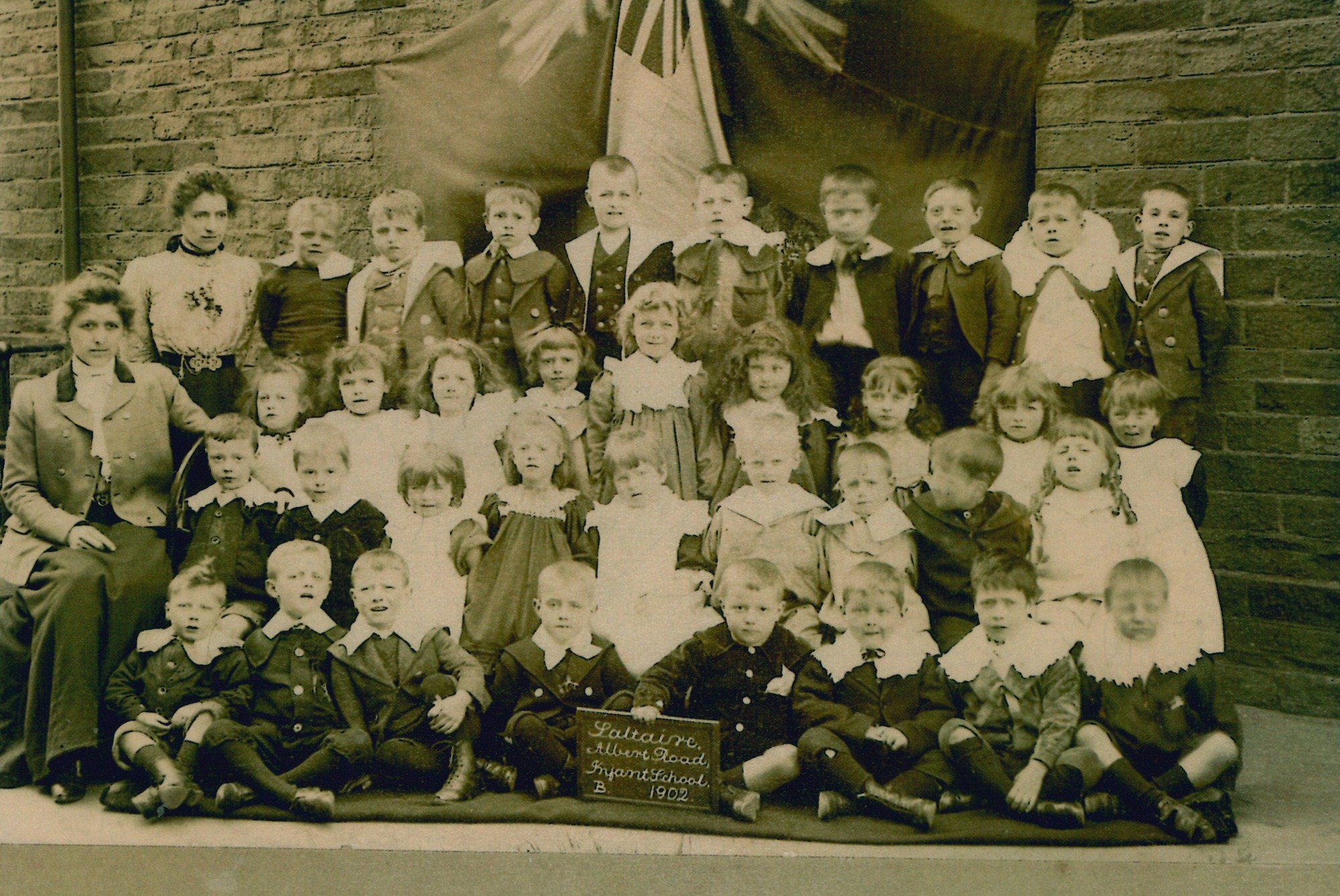 Children at Albert Road School