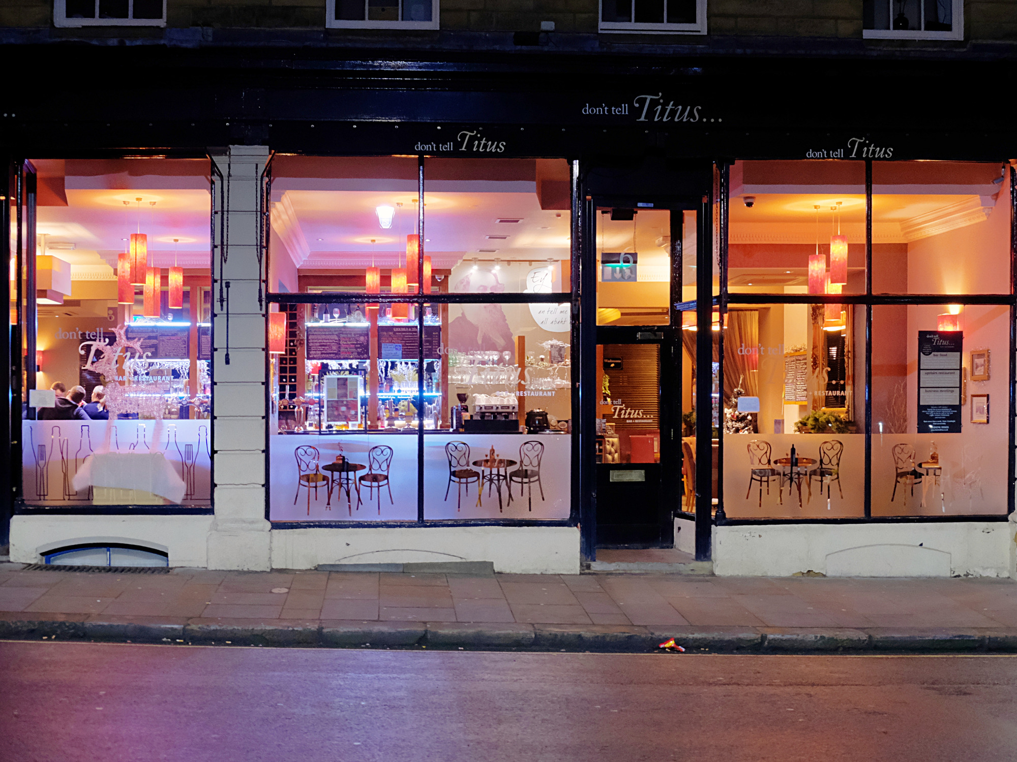 Don't Tell Titus at night