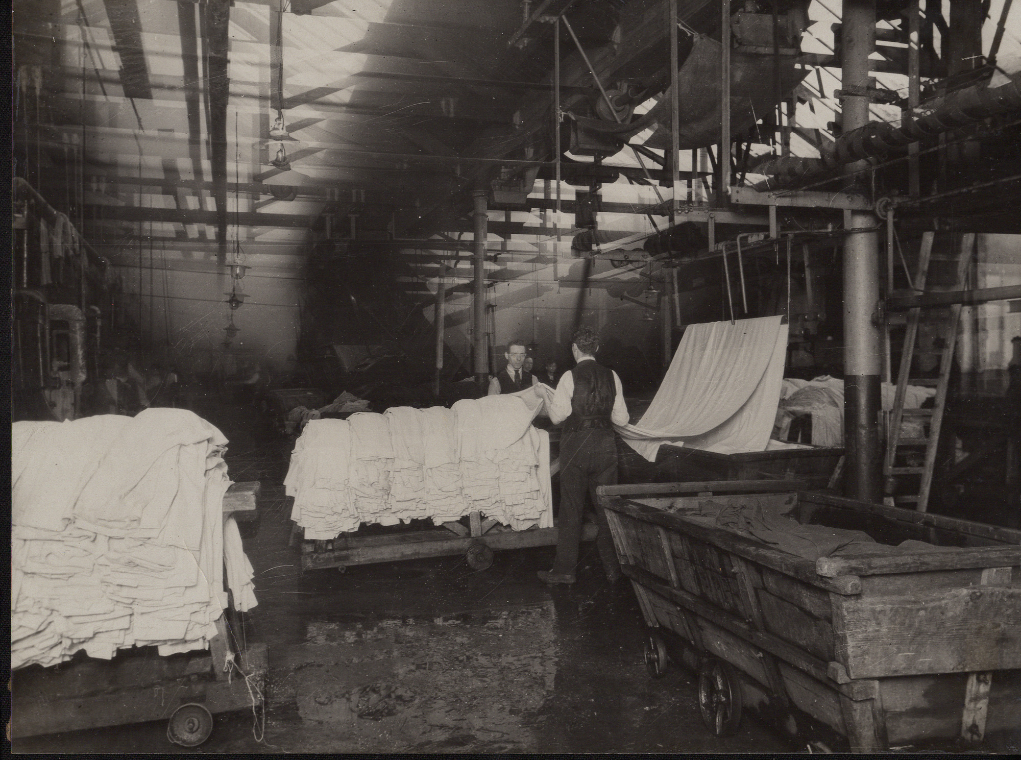 Finishing and washing