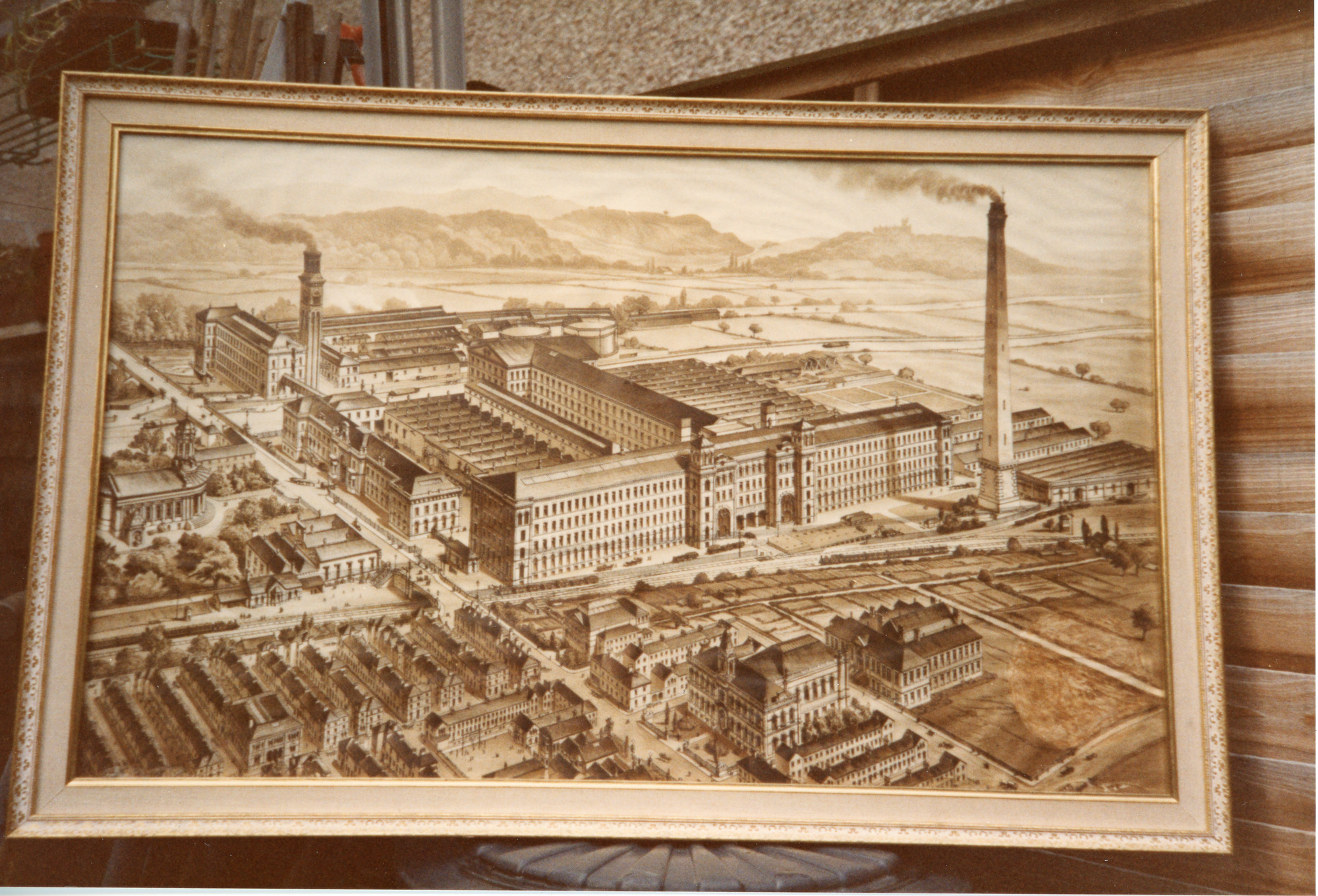Photograph of a painting of the mill (1)