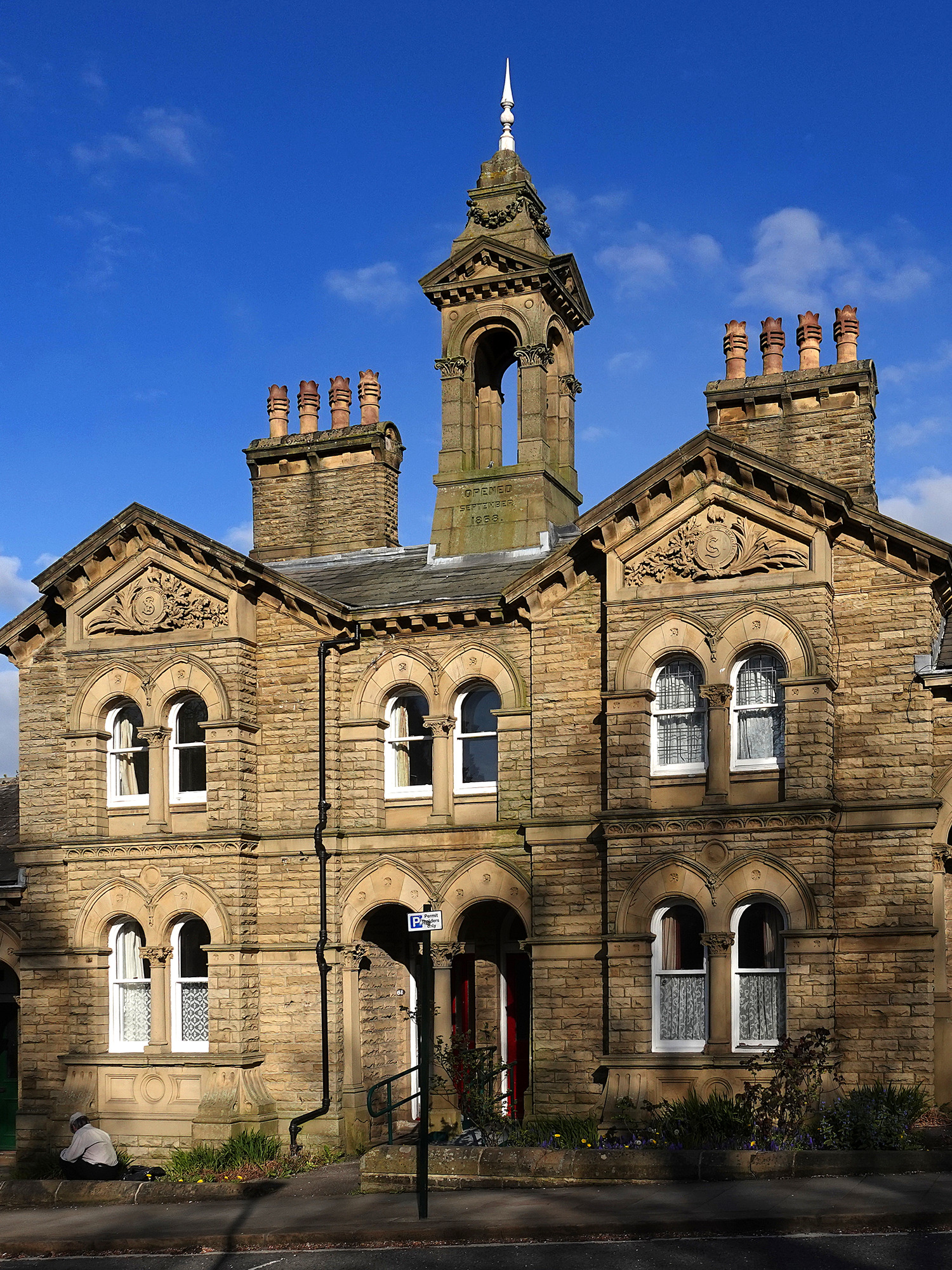 Saltaire Almshouses on Bingley Road