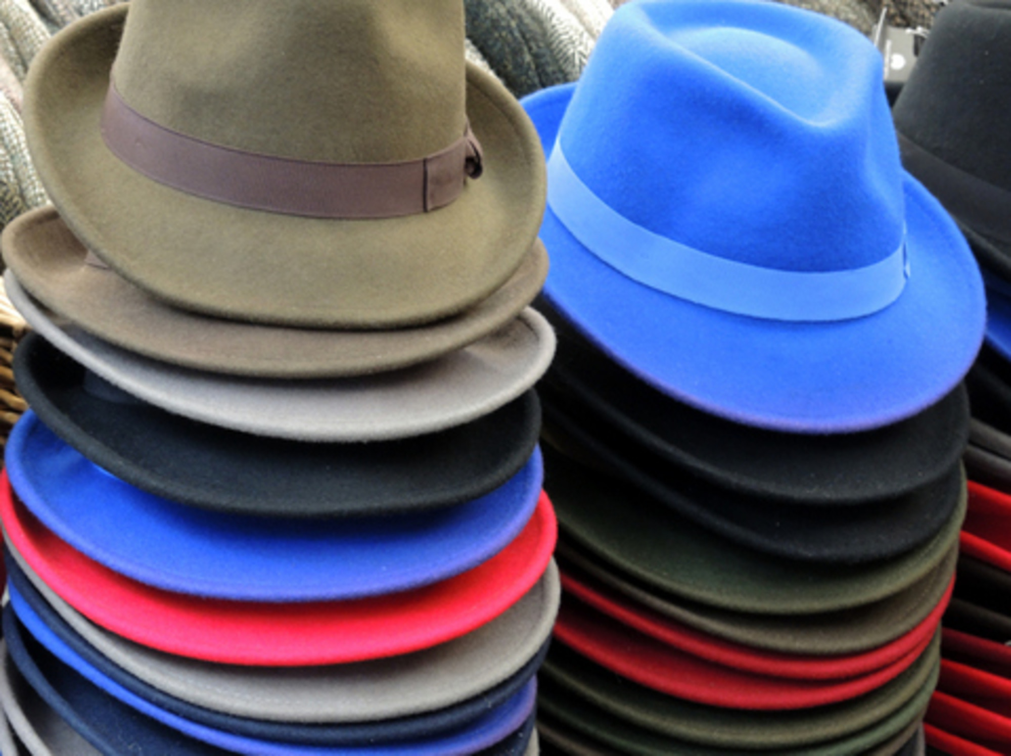 Saltaire Festival hats (fedoras)