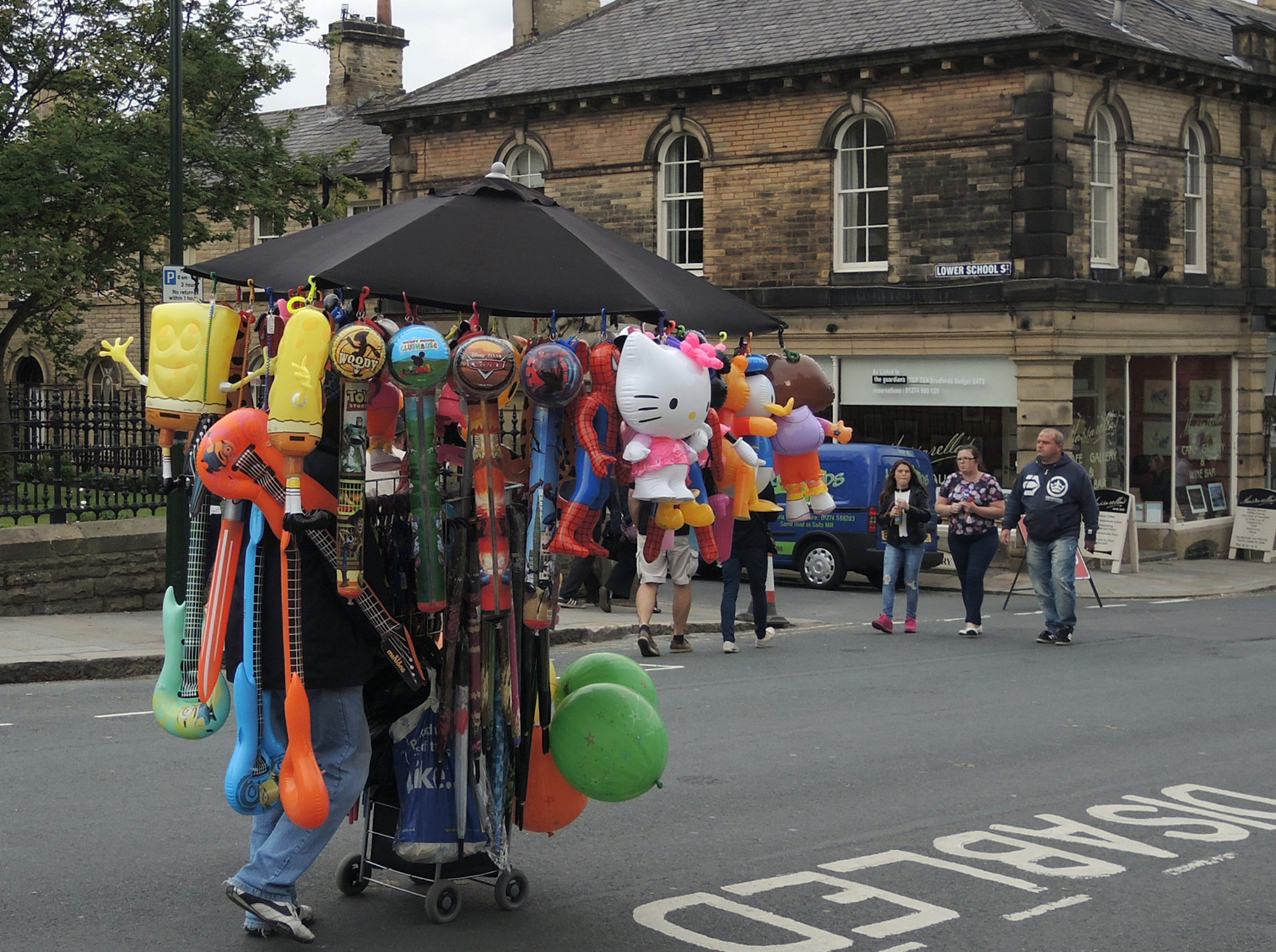 Saltaire Festival mobile shop