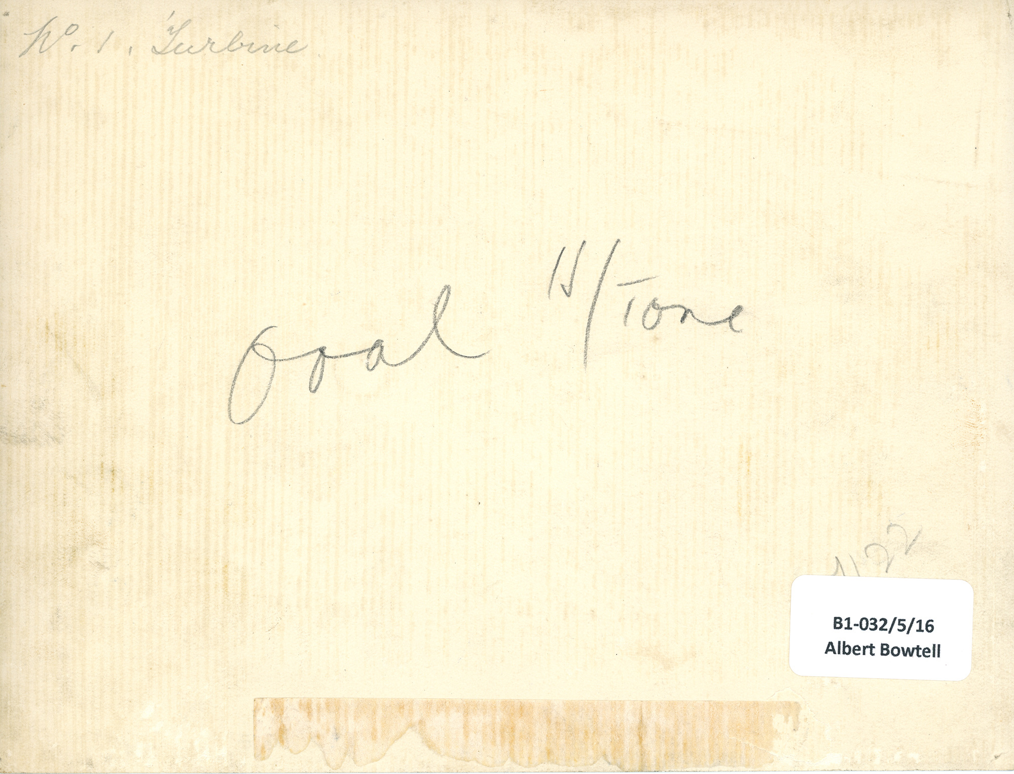 Steam turbine (1): Back