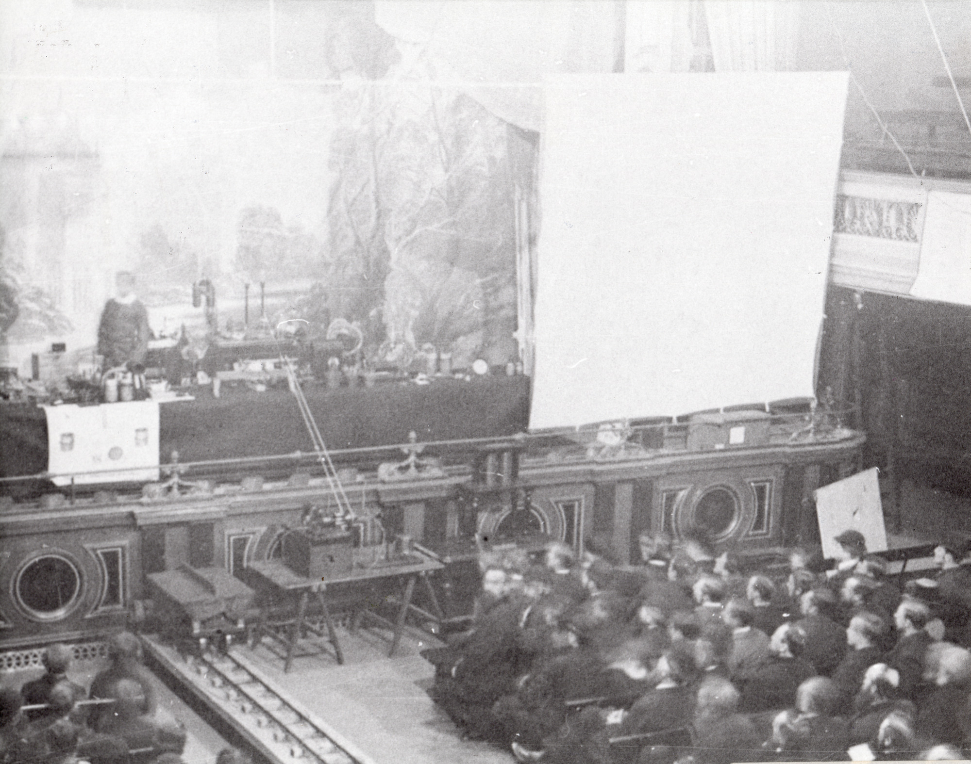 Technical Lecture in progress at Victoria Hall